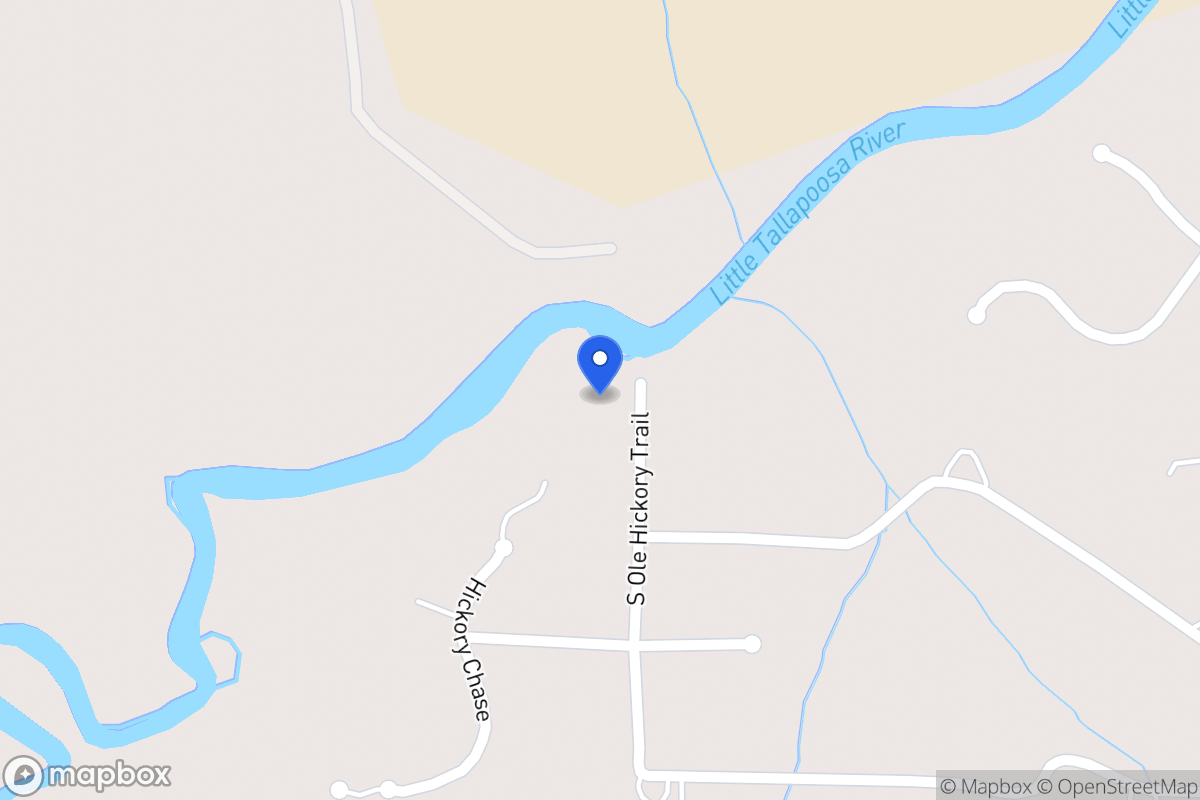 Map of 210 S Ole Hickory Trl