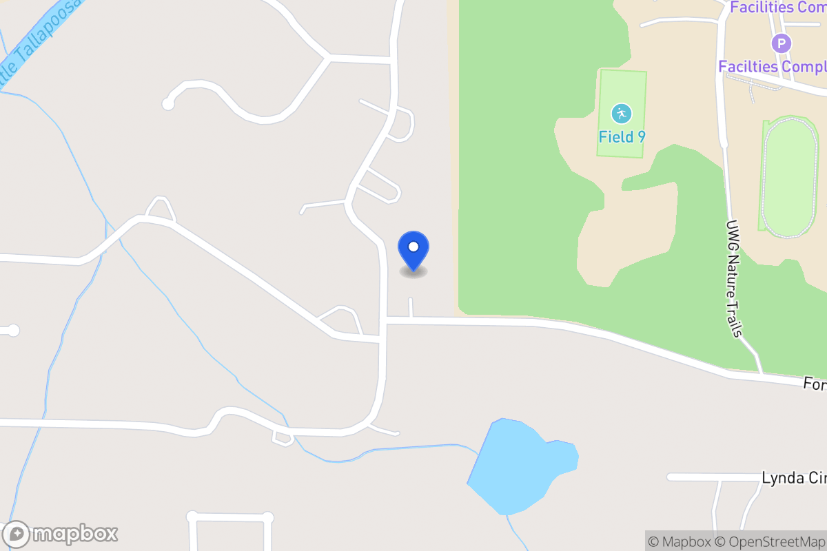 Map of 101 N Ole Hickory Trl