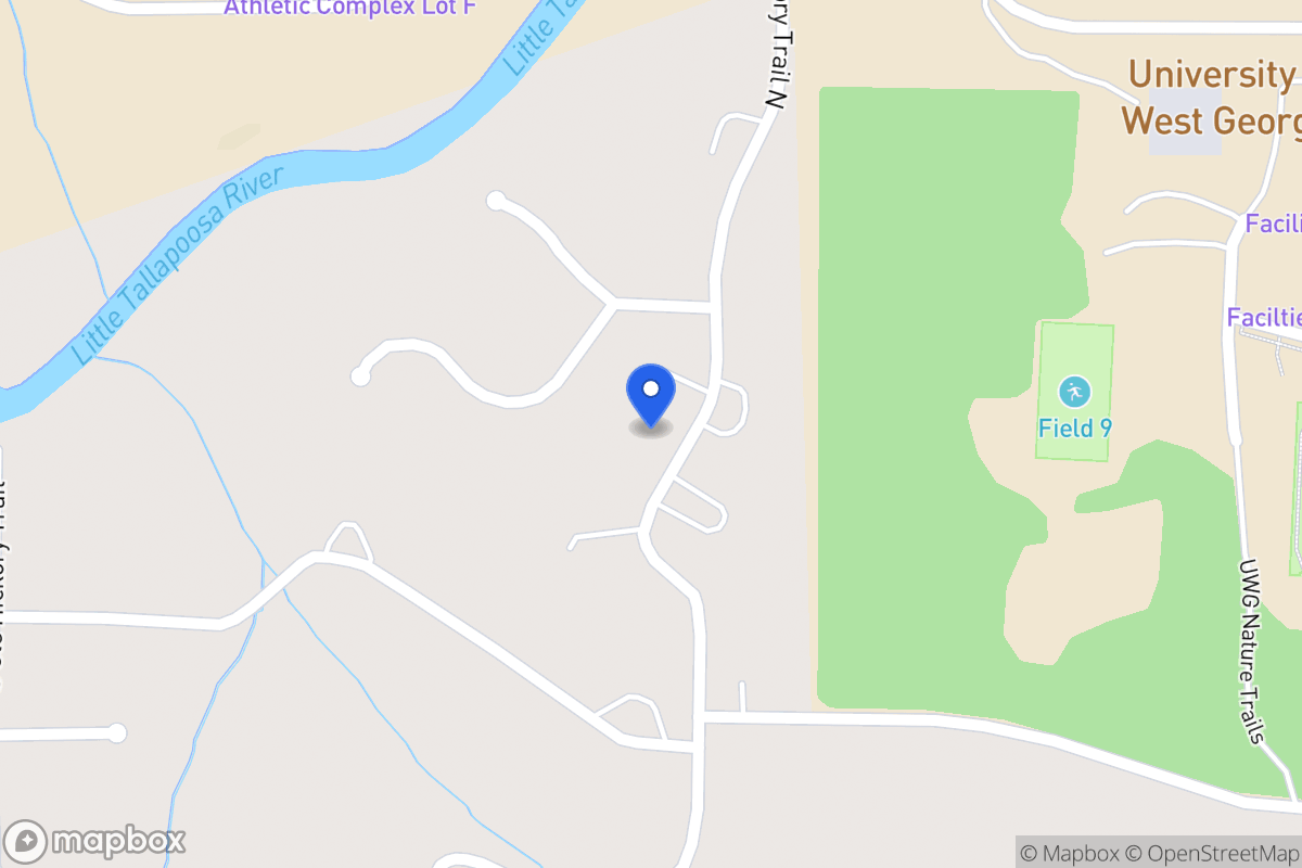 Map of 108 N Ole Hickory Trl