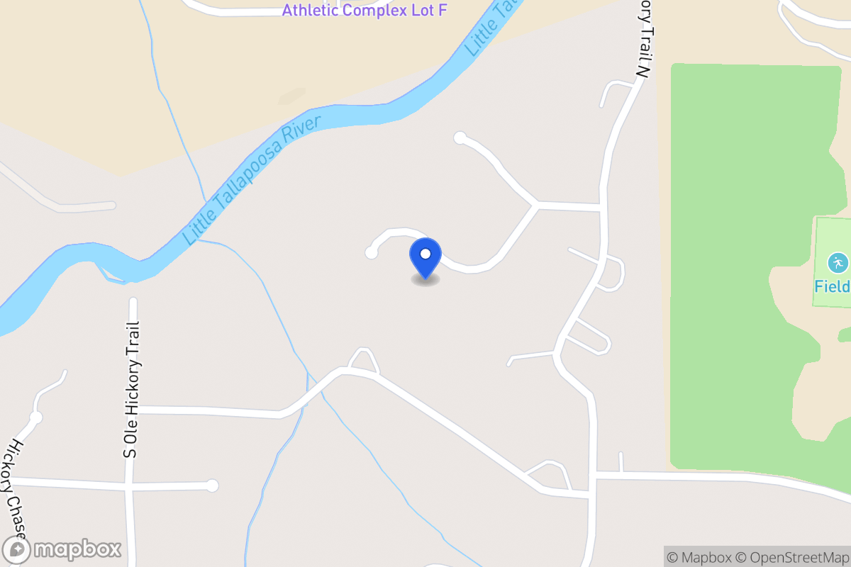 Map of 110 Stonewall Dr