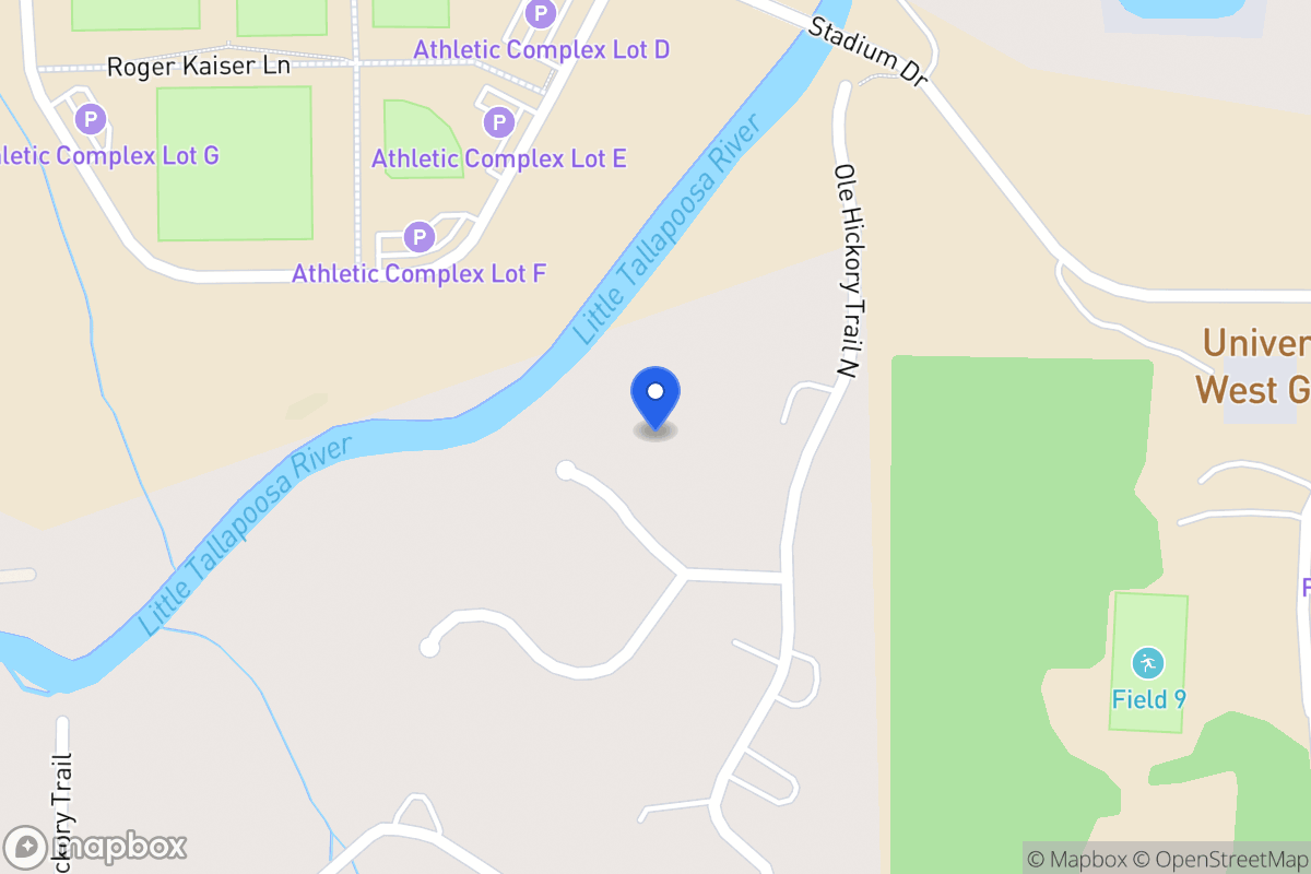 Map of 105 Amhurst Way