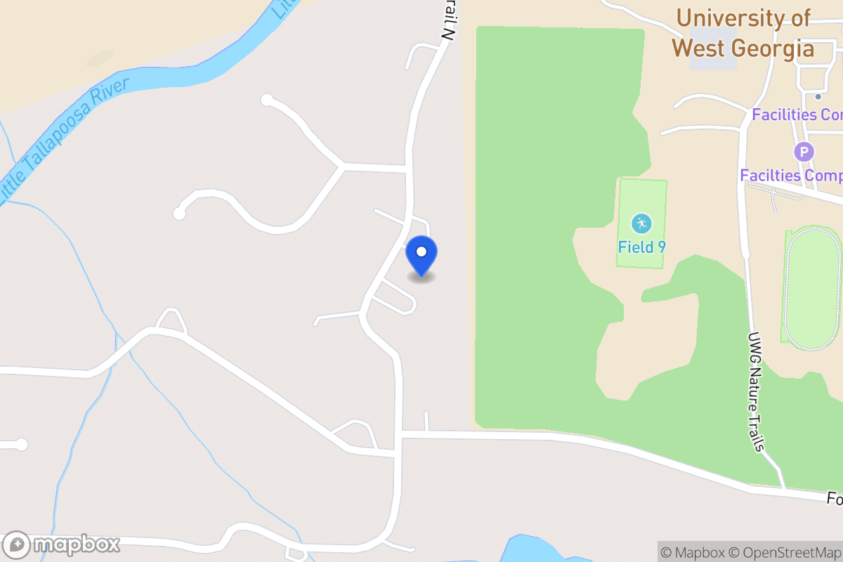 Map of 106 N Ole Hickory Trl