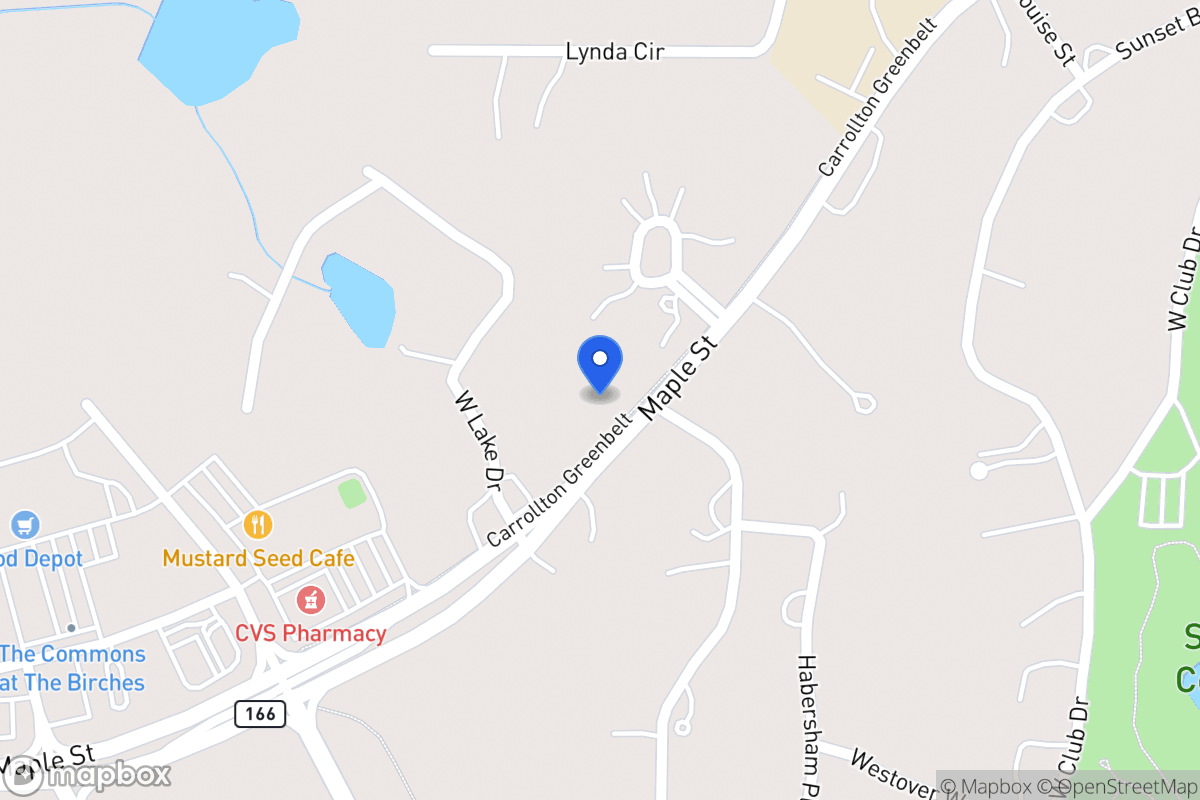 Map of 2025 Maple St