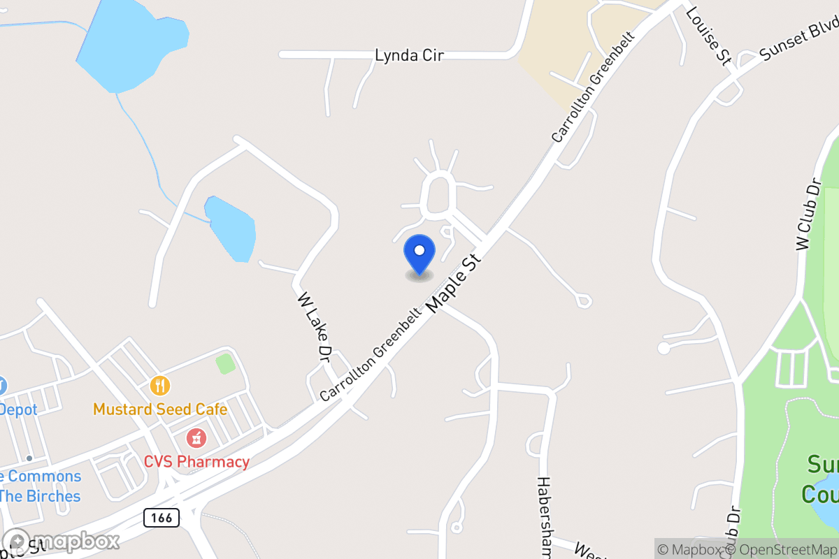 Map of 2021 Maple St