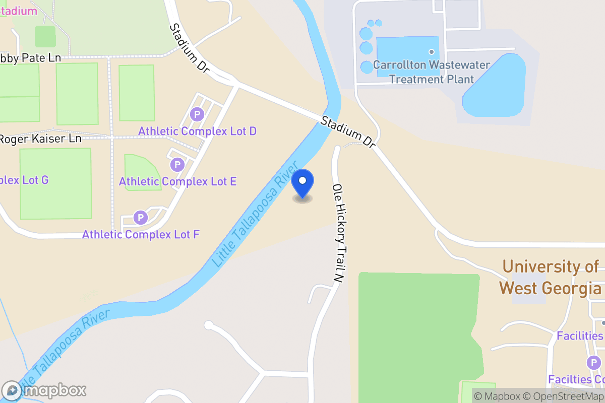 Map of 216 N Ole Hickory Trl