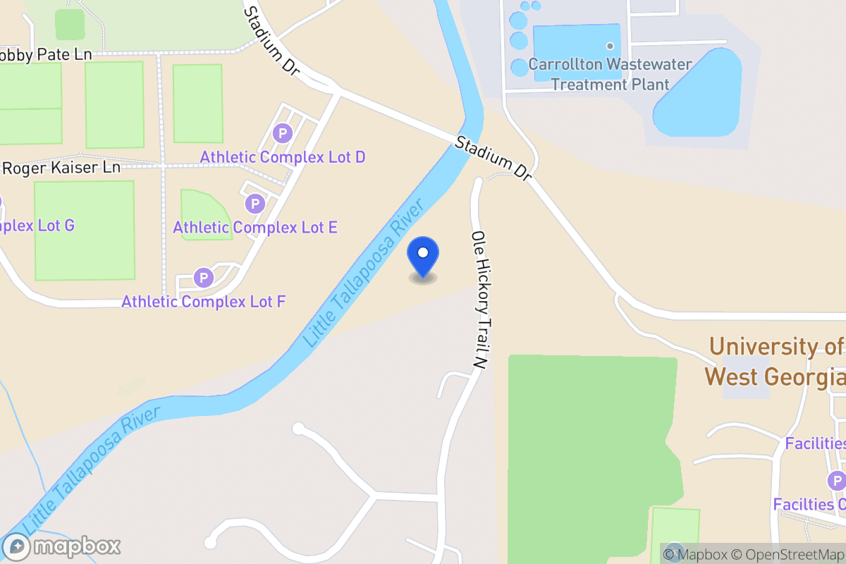 Map of 210 N Ole Hickory Trl
