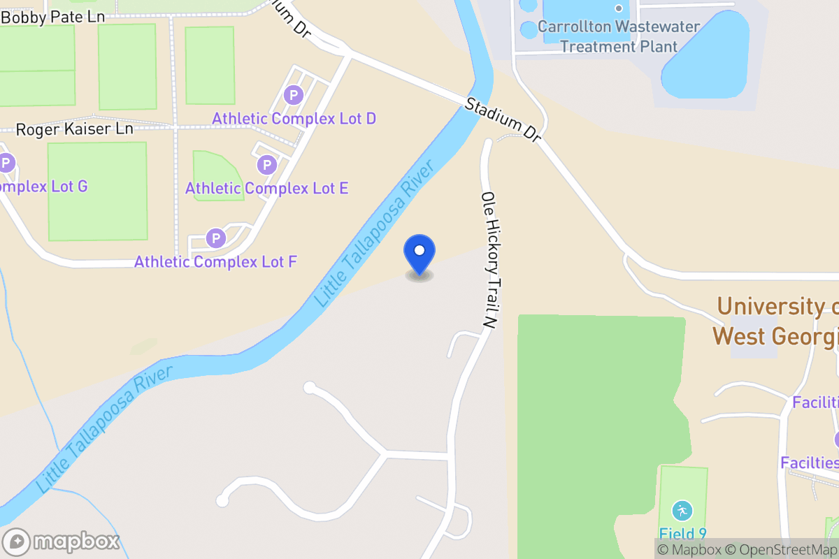 Map of 204 N Ole Hickory Trl