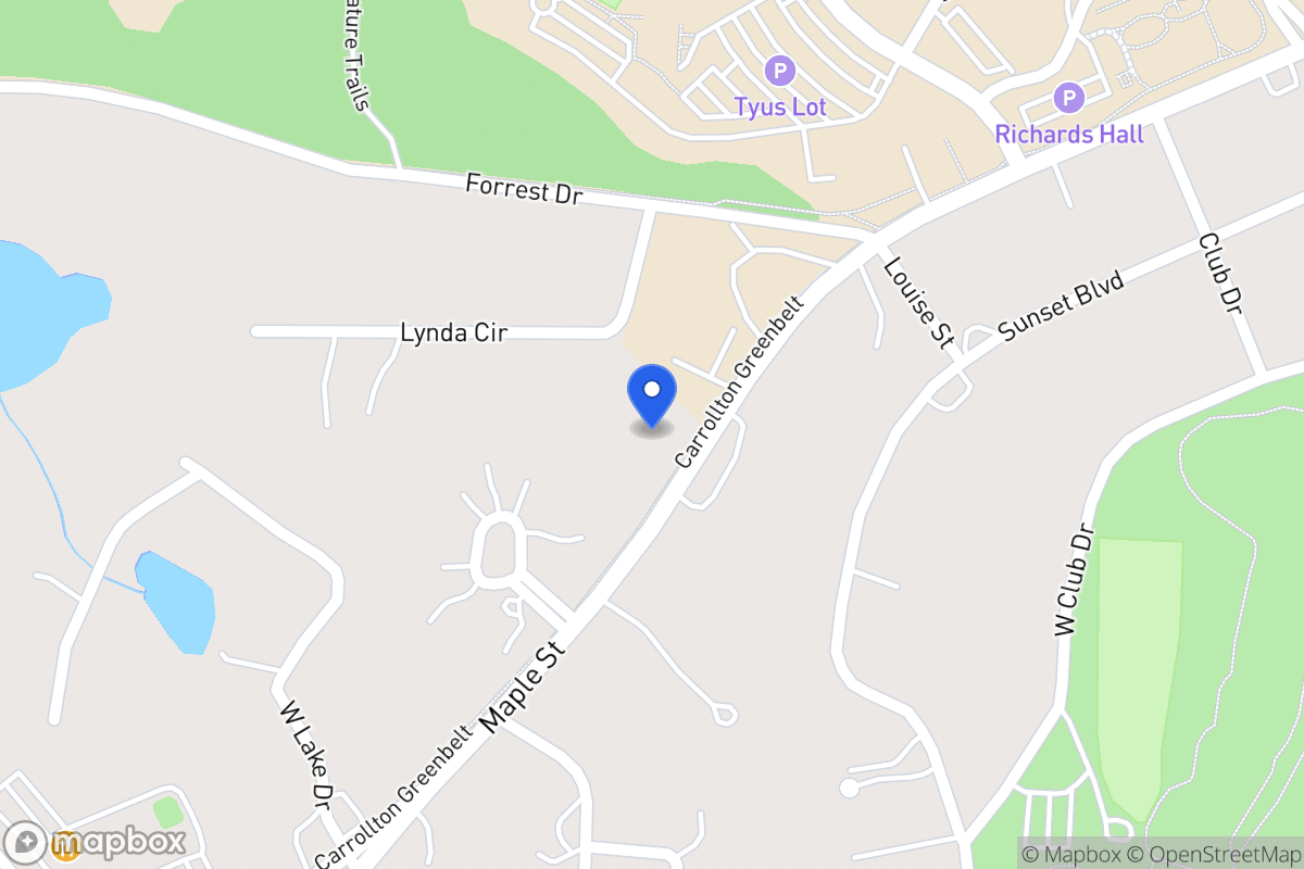 Map of 2005 Maple St