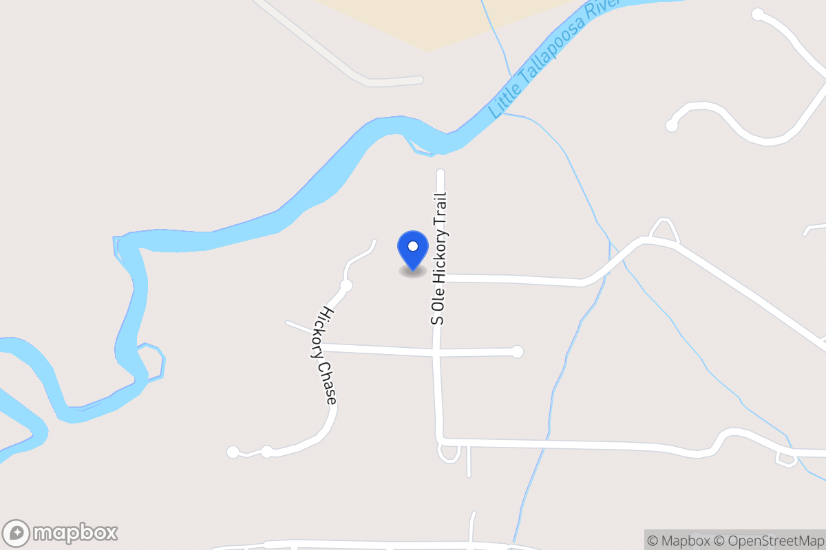 Map of 202 S Ole Hickory Trl