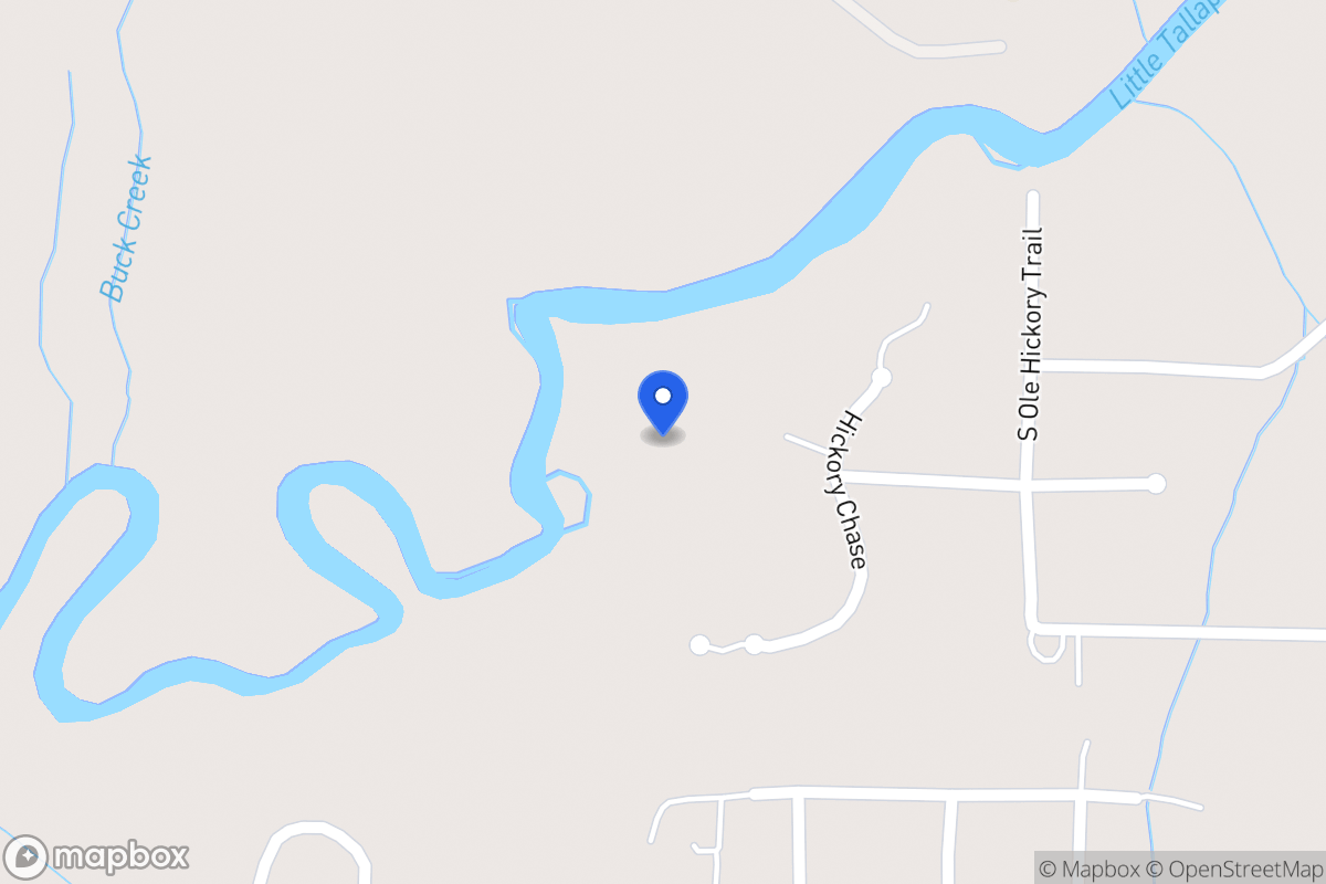 Map of 107 Hickory Chase