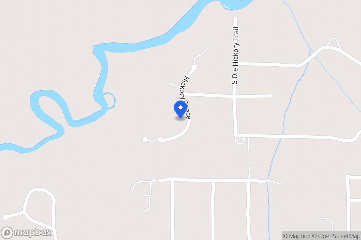 Map of 203 Hickory Chase