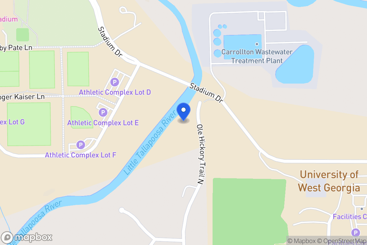 Map of 218 N Ole Hickory Trl