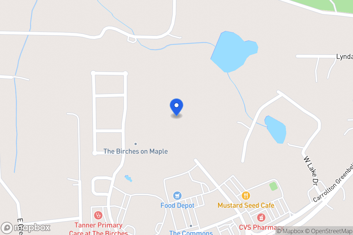 Map of Commons Blvd