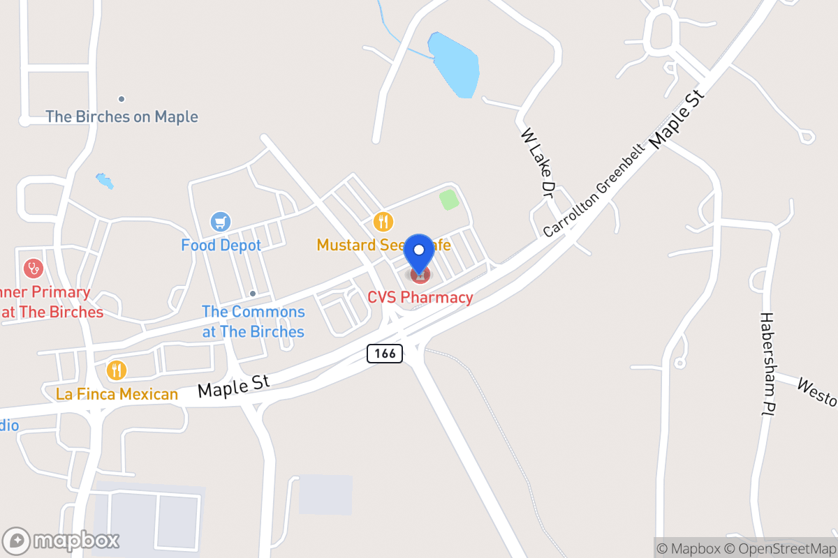 Map of 2125 Maple St