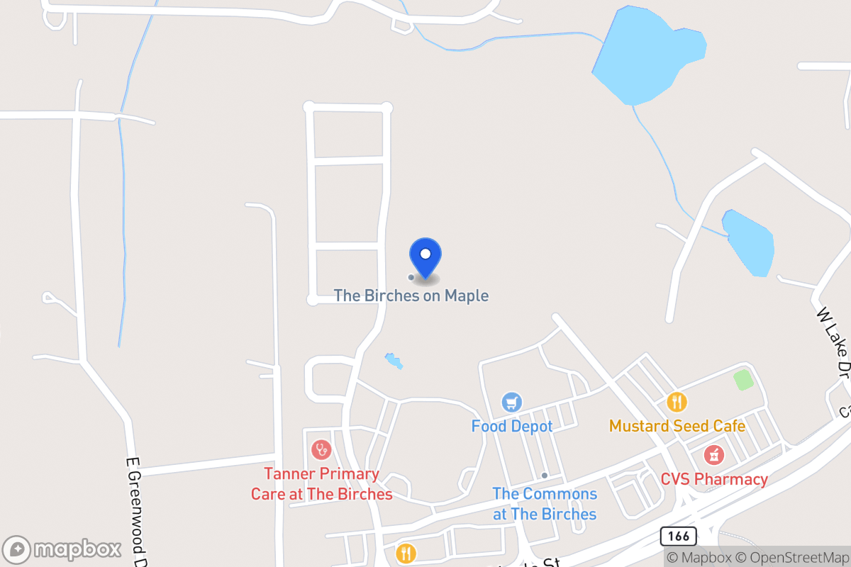 Map of Maple View Dr