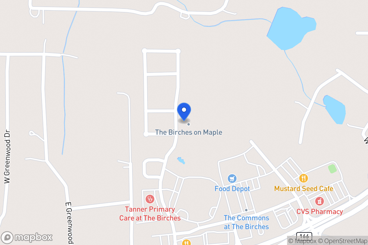 Map of 316 Maple View Dr
