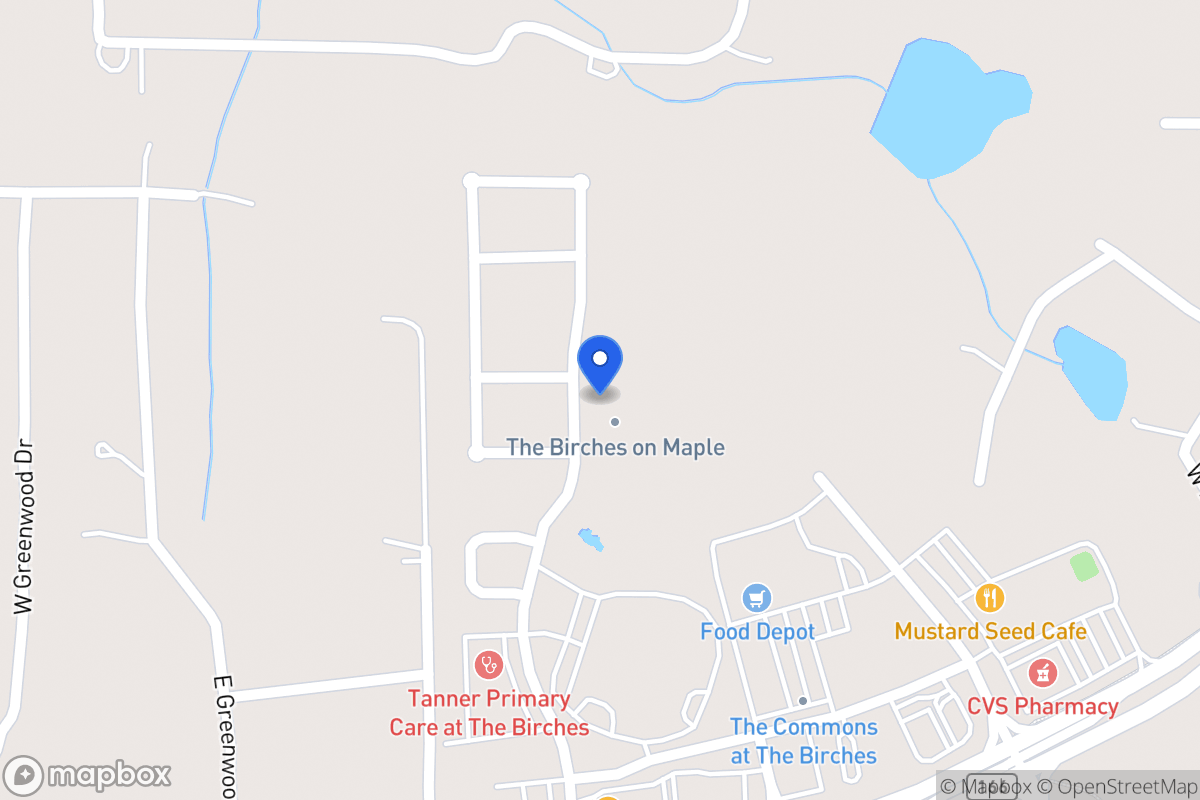 Map of 318 Maple View Dr