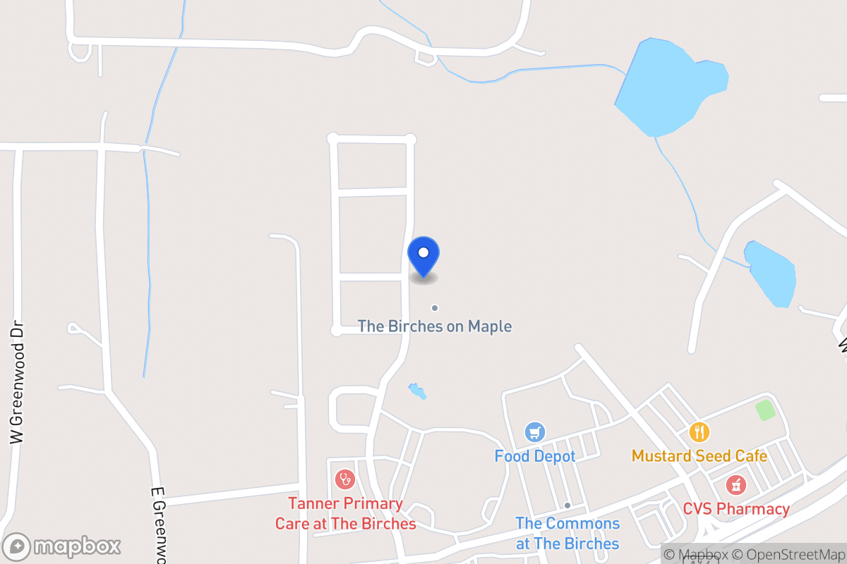 Map of 320 Maple View Dr