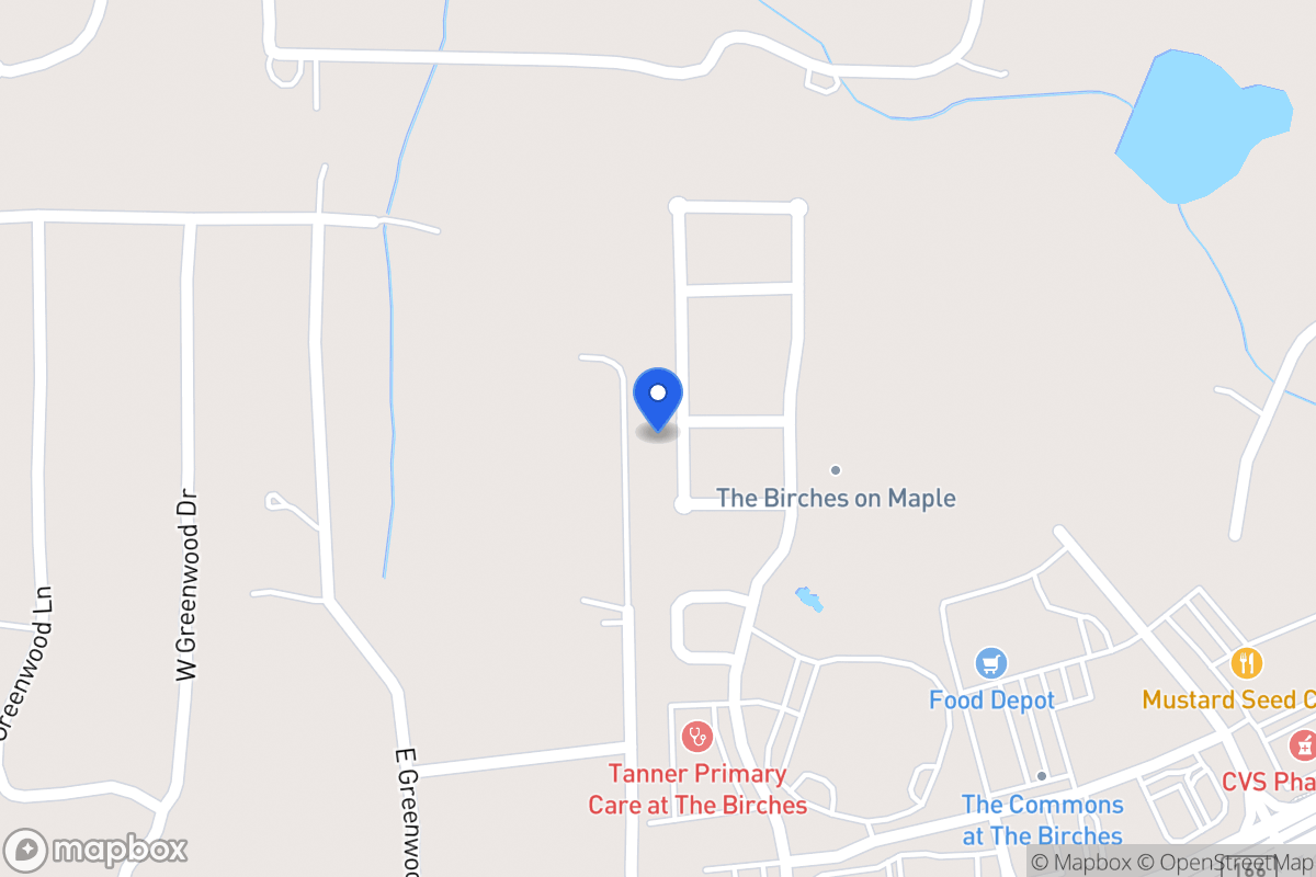Map of 392 Maple View Dr