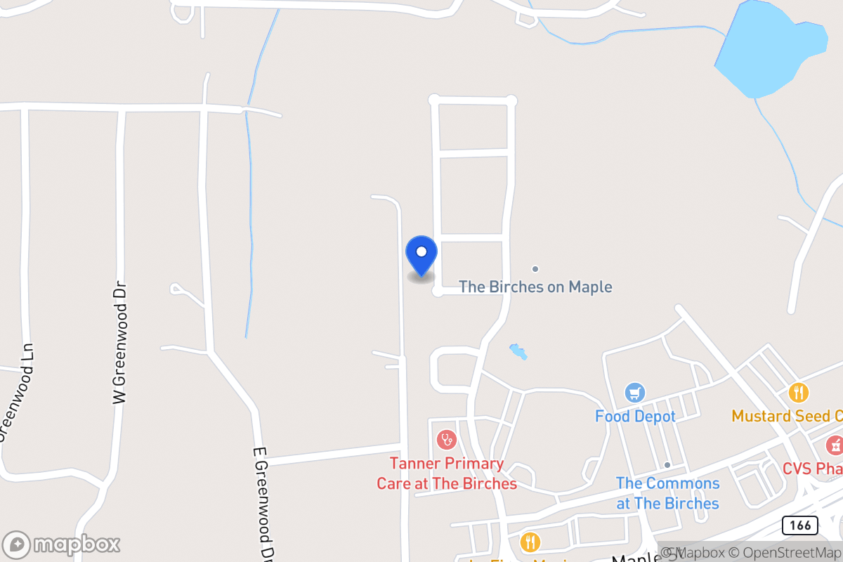 Map of 398 Maple View Dr