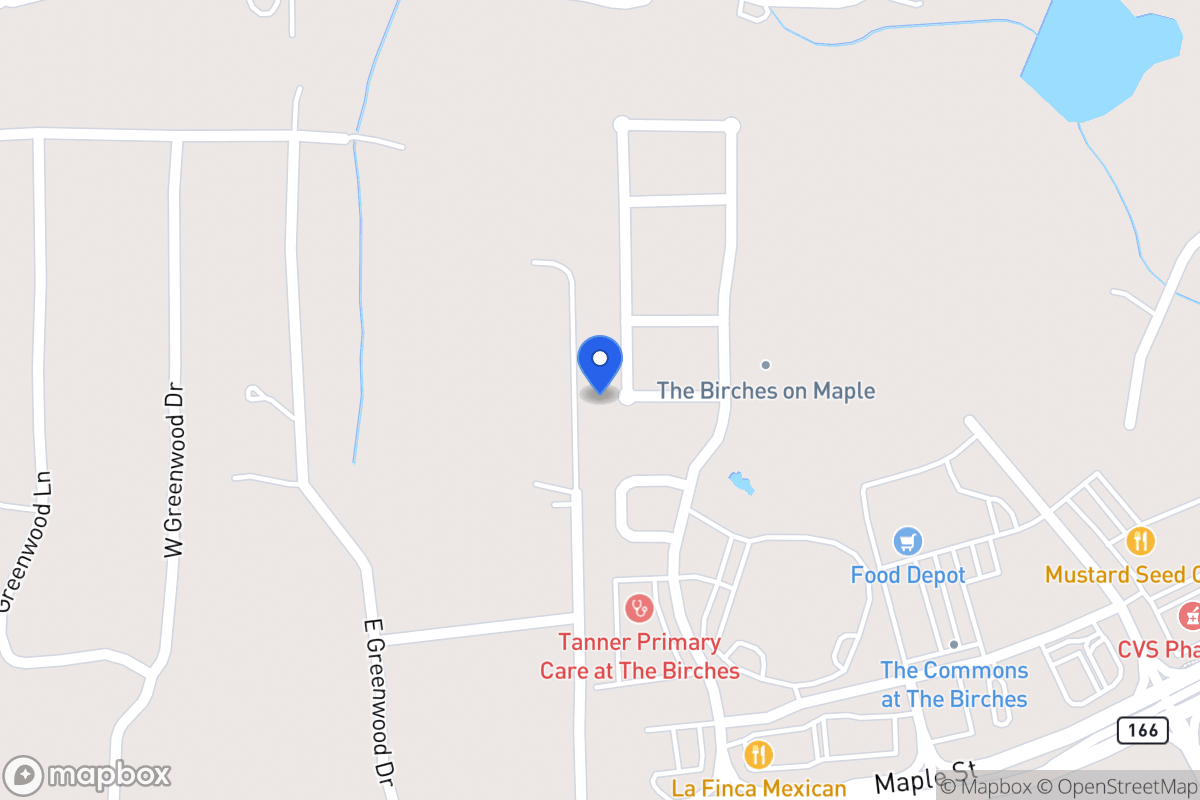 Map of 400 Maple View Dr
