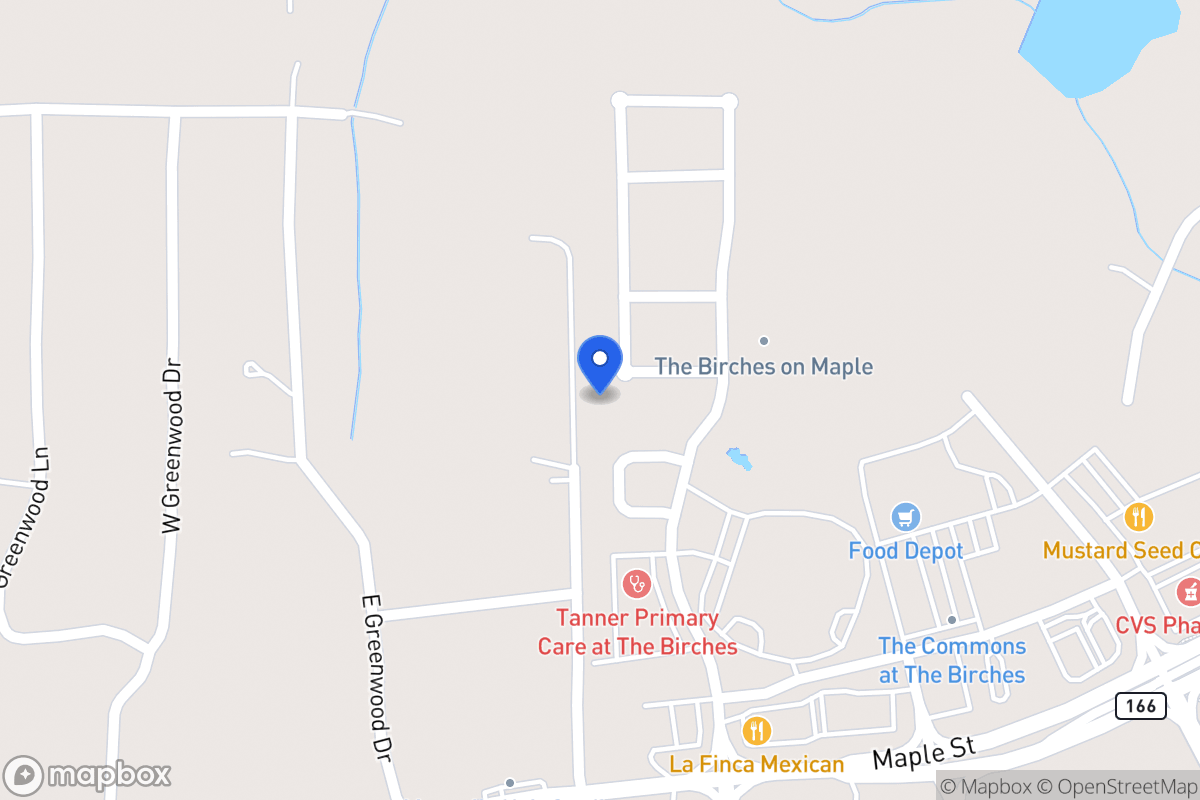Map of 402 Maple View Dr