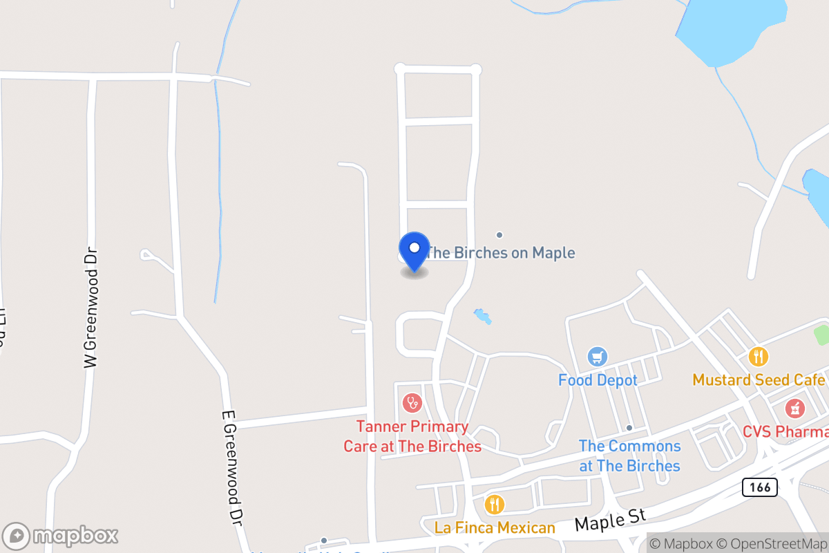 Map of 406 Maple View Dr