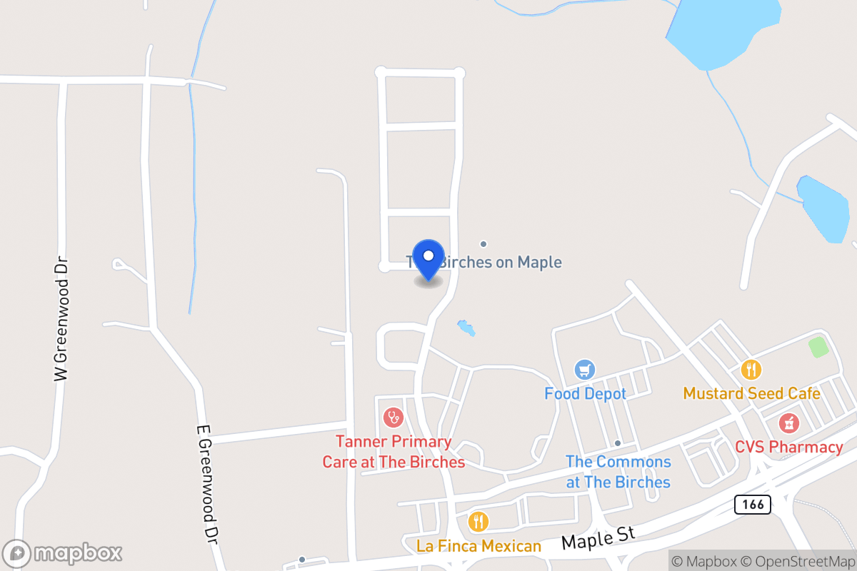 Map of 412 Maple View Dr