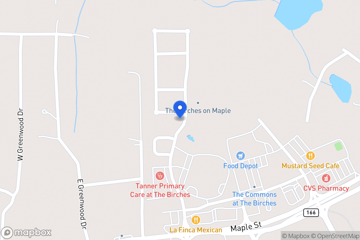 Map of 307 Maple View Dr