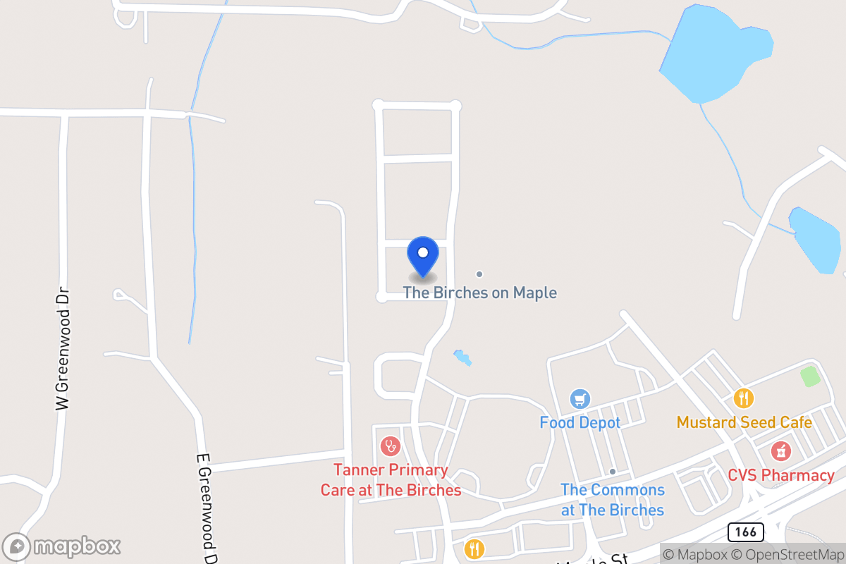 Map of 411 Maple View Dr