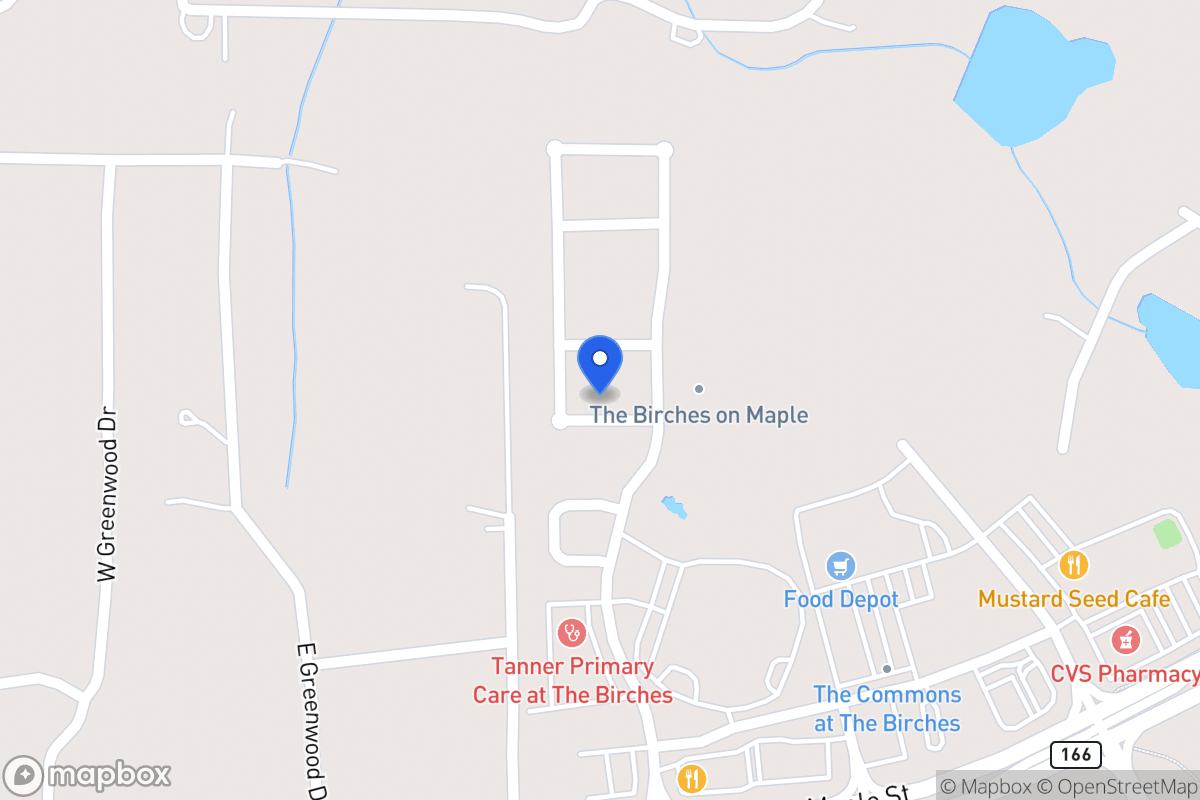 Map of 409 Maple View Dr