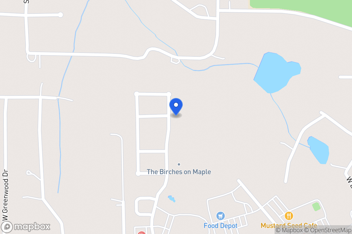 Map of 336 Maple View Dr