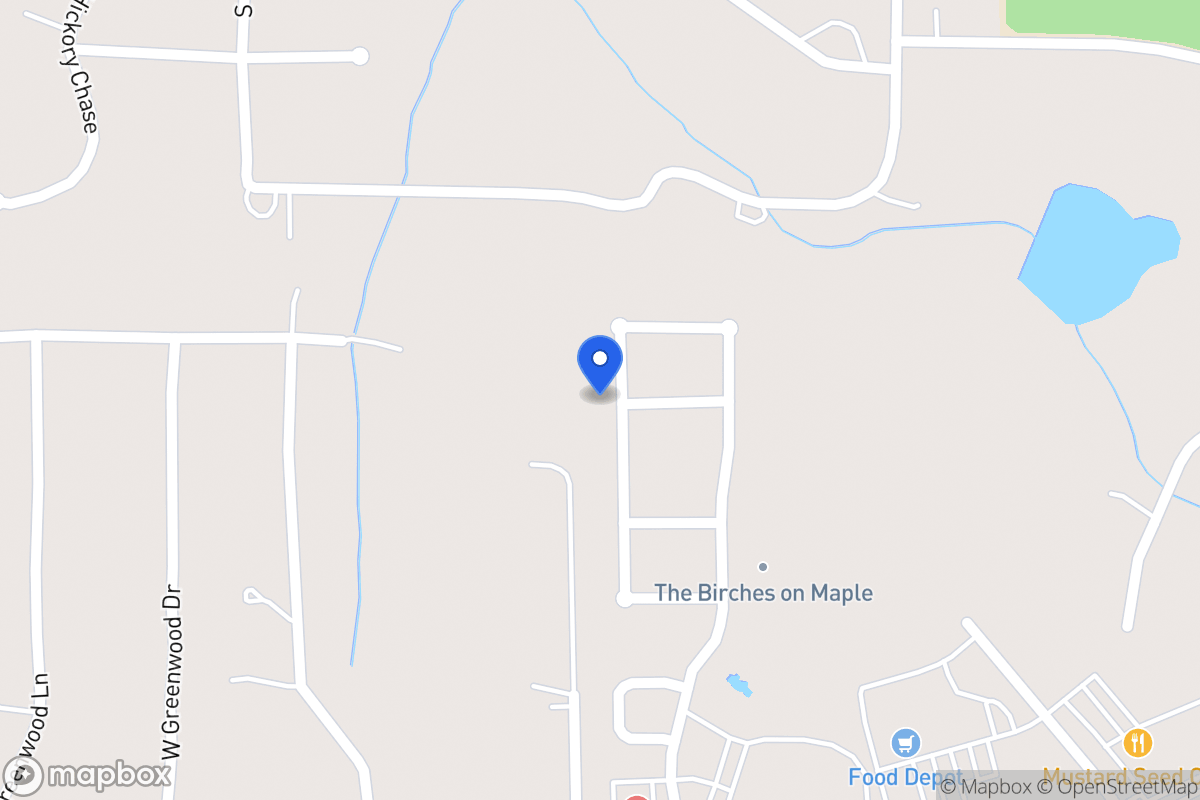 Map of 374 Maple View Dr