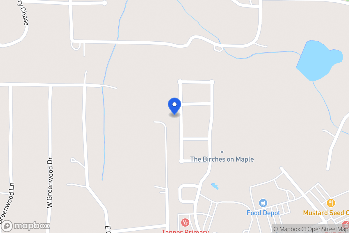 Map of 380 Maple View Dr