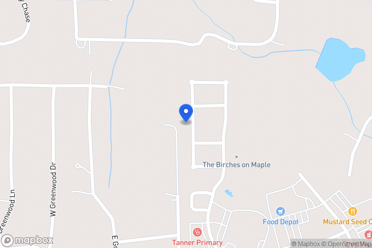 Map of 382 Maple View Dr