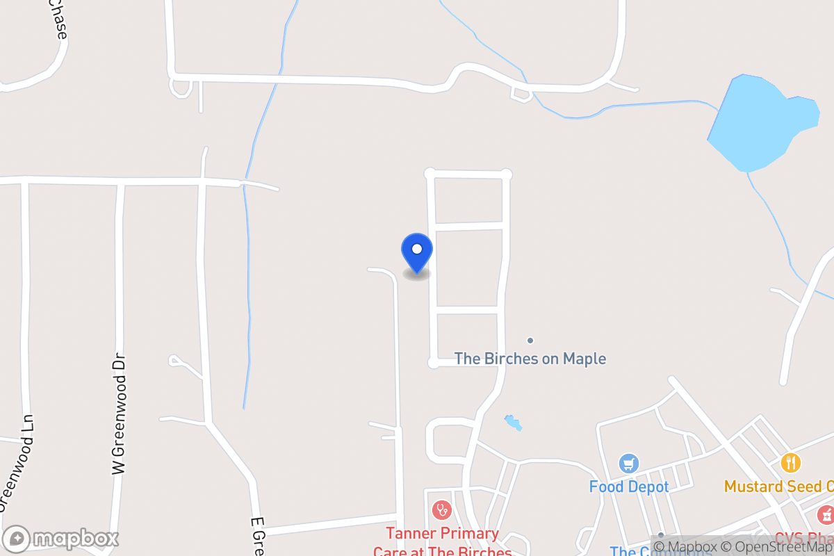 Map of 384 Maple View Dr