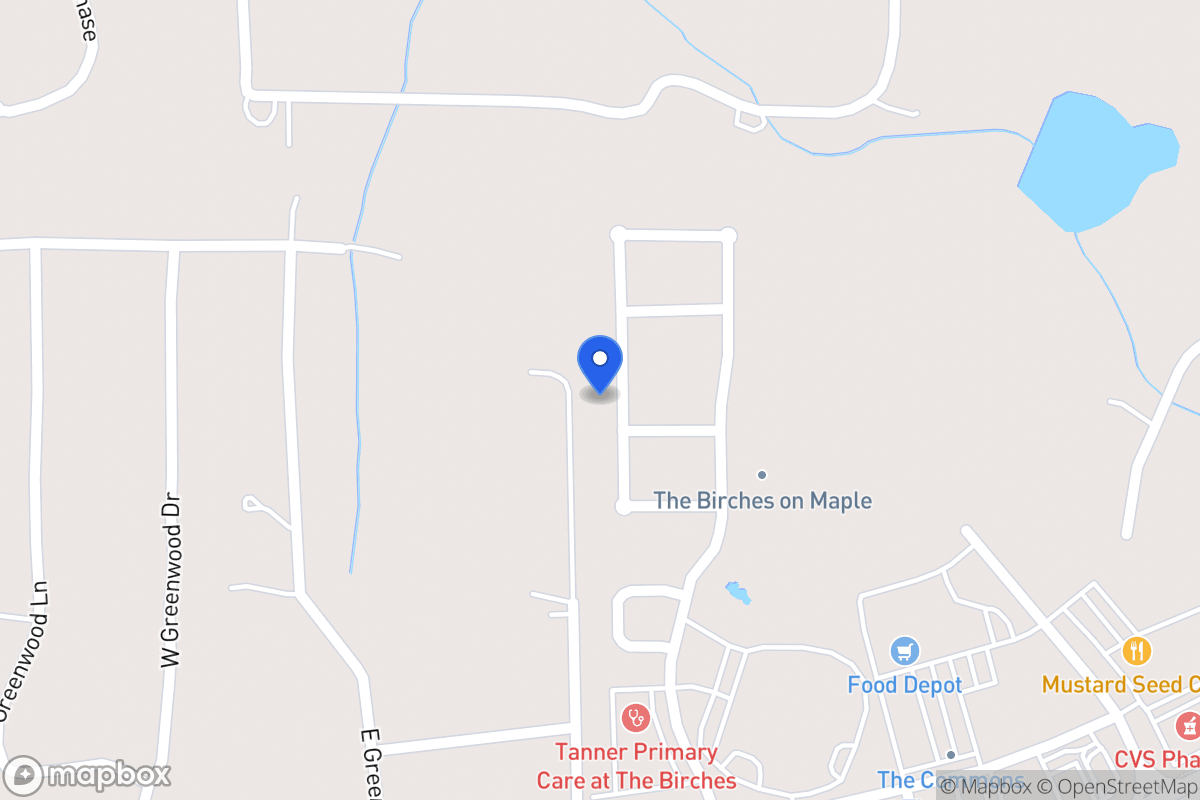 Map of 386 Maple View Dr