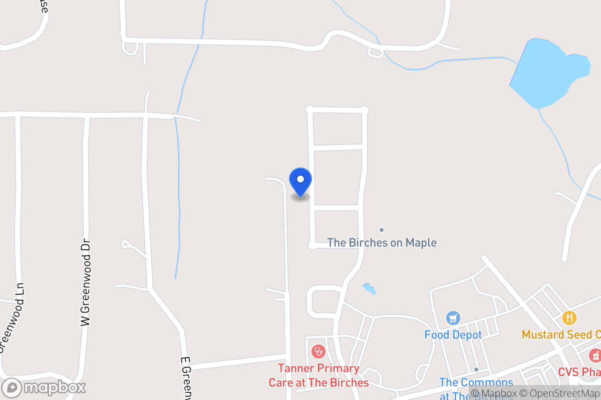 Map of 388 Maple View Dr
