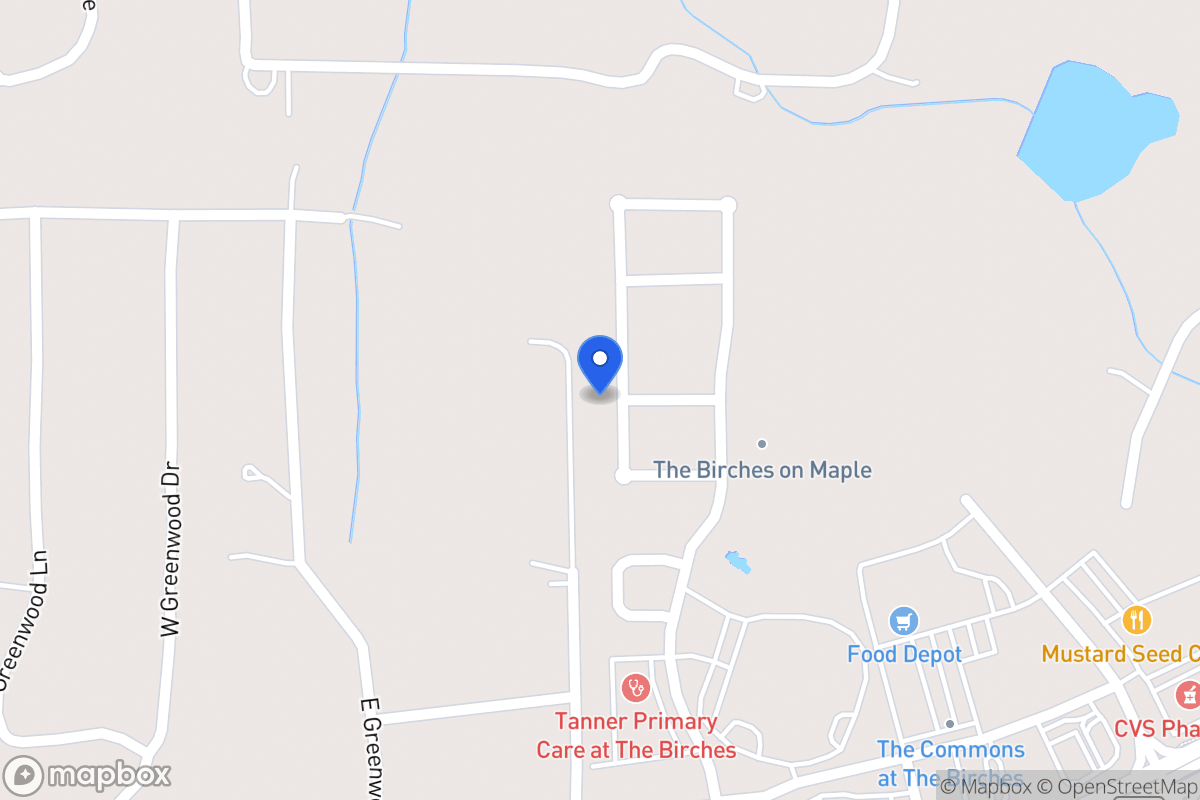 Map of 390 Maple View Dr