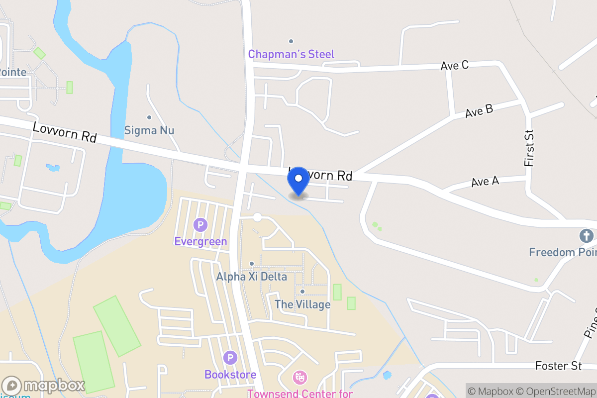 Map of 740 Lovvorn Rd