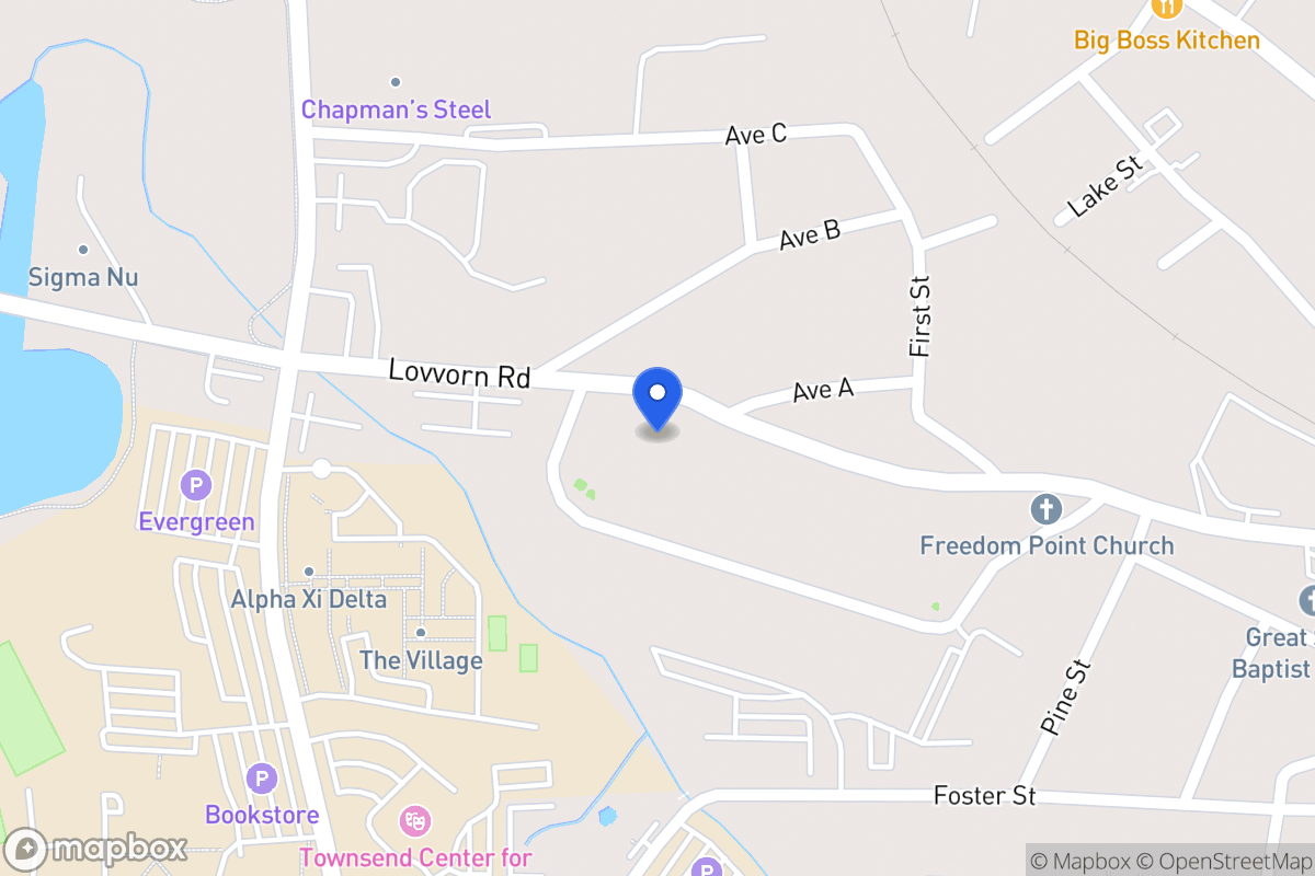 Map of 606 Lovvorn Rd