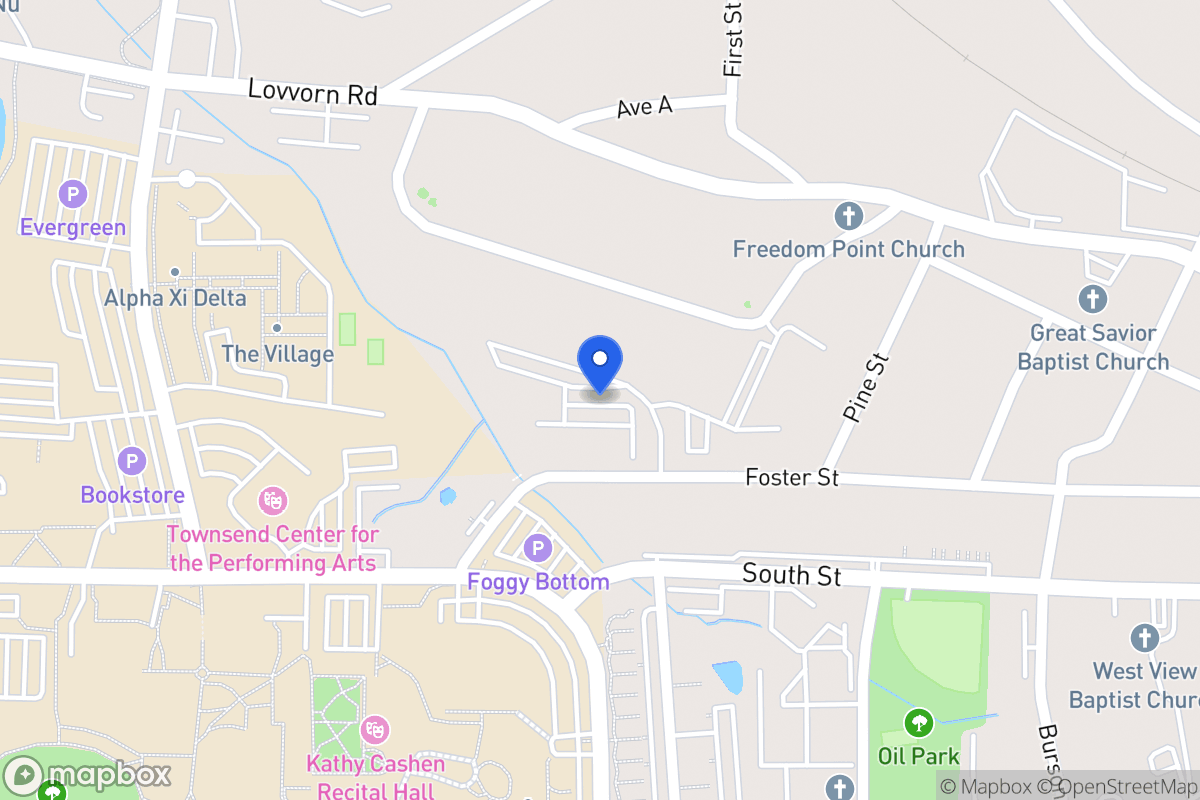 Map of 333 Foster St