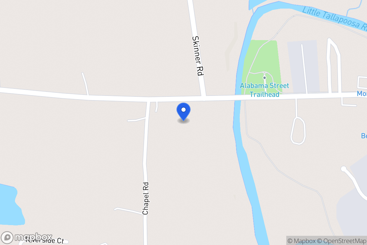 Map of 1202 Mt Zion Rd