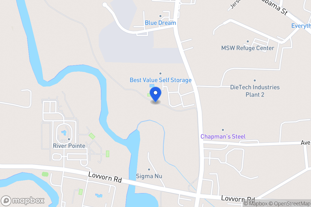 Map of 227 Brumbelow Rd