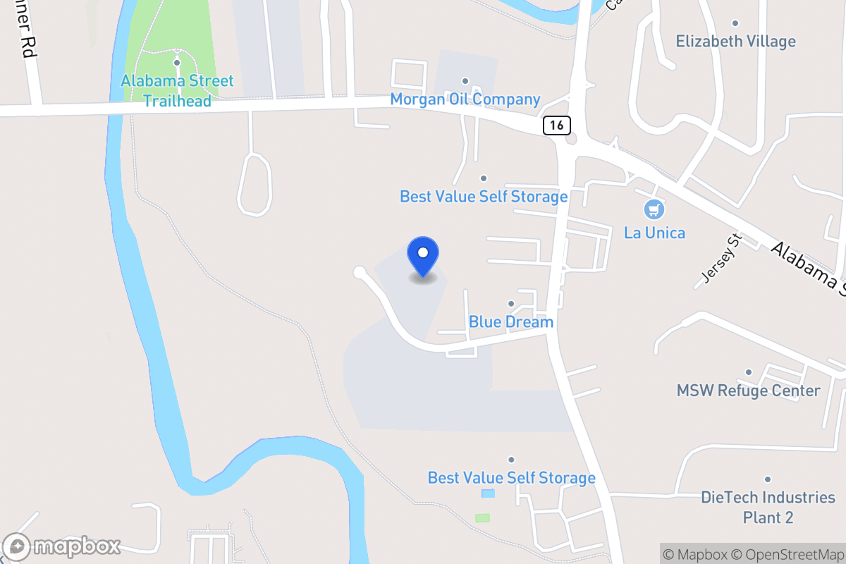 Map of 145 West Georgia Industrial Ave