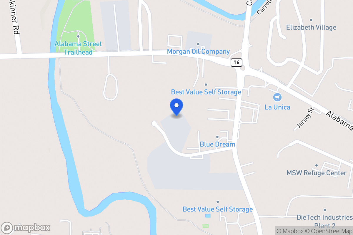 Map of West Georgia Industrial Ave 09
