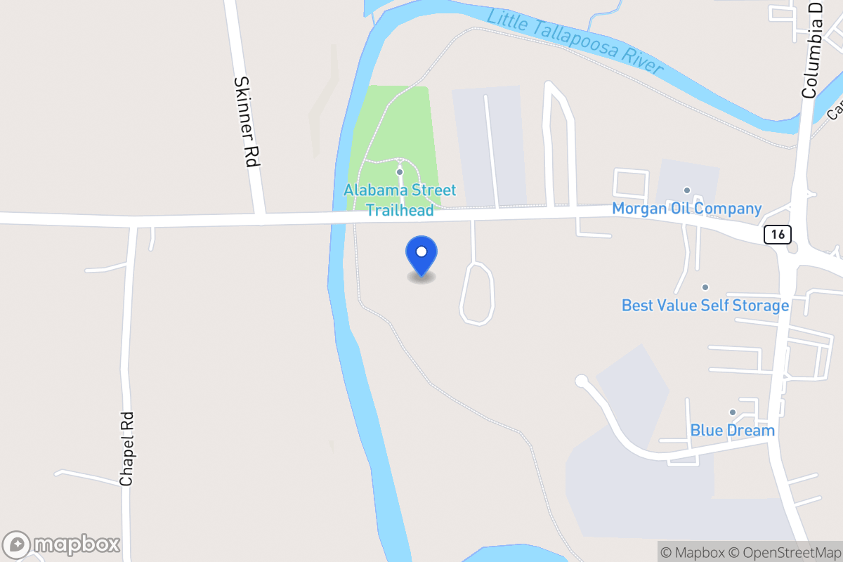 Map of 1172 Alabama St