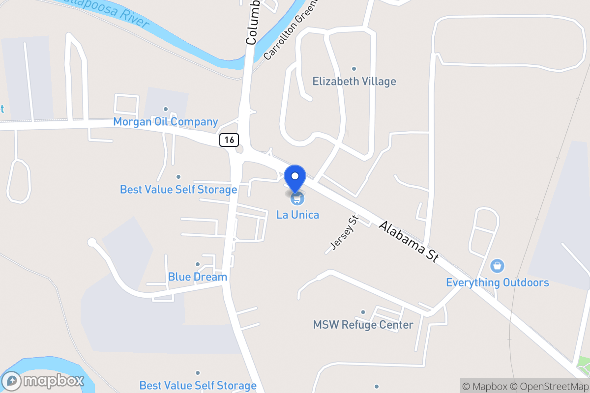 Map of 1066 Alabama St