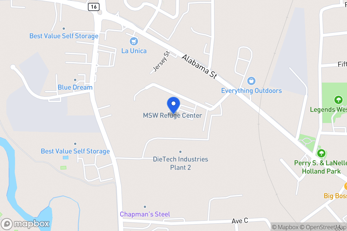 Map of 102 Refuge Way