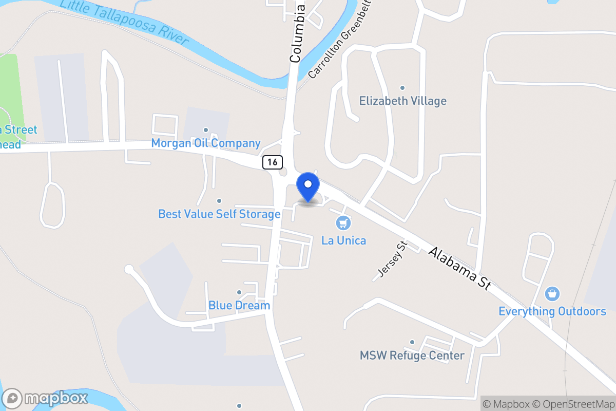 Map of 1078 Alabama St